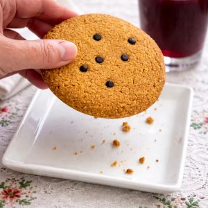 galletones keto con chispas de chocolate (pack de 3 unidades)